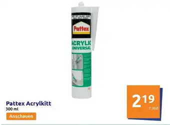 Action Pattex acrylkitt Angebot