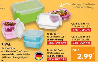 Kaufland Rival Safe Box Angebot