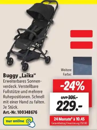 Lidl Buggy Laika Angebot