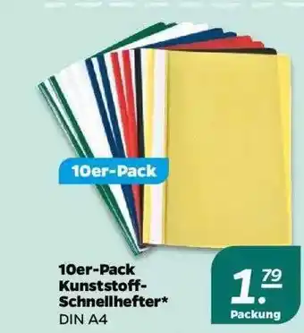 NETTO 10er-pack kunststoff-schnellhefter* Angebot