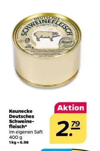 NETTO Keunecke deutsches schweine-fleisch* Angebot