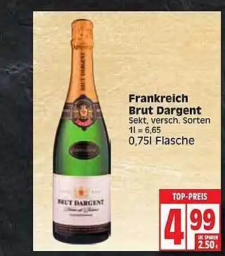 Edeka Frankreich brut dargent Angebot