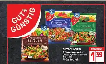 Edeka Gut & günstig pfannengemüse Angebot