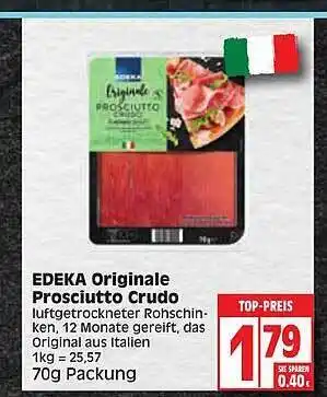 Edeka Edeka originale prosciutto crudo Angebot