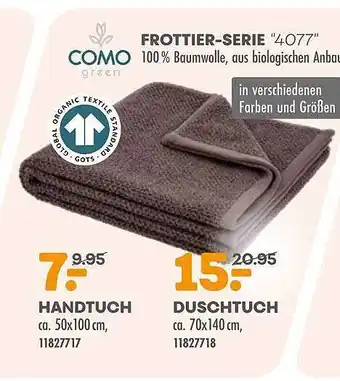 Möbel Kraft Frottier-serie, duschtuch, handtuch Angebot