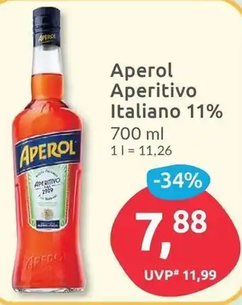 Budni Aperol Aperitivo Italiano 11% 700 ml Angebot