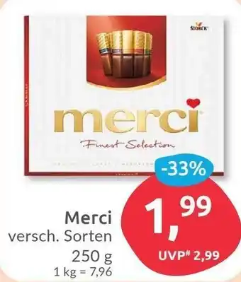 Budni Merci Finest Selection 250 g Angebot