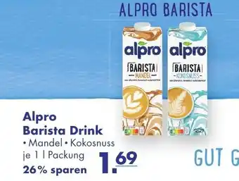 Handelshof Alpro Barista Drink 1L Angebot