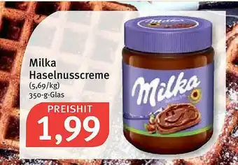 Feneberg Milka Haselnusscreme 350g Angebot