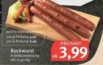 Feneberg Bockwurst Angebot