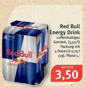 Feneberg Red Bull Energy Drink Angebot