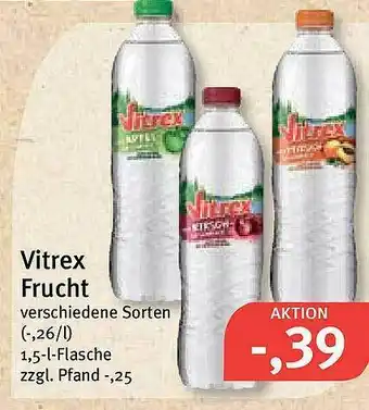 Feneberg Vitrex Frucht 1,5L Angebot