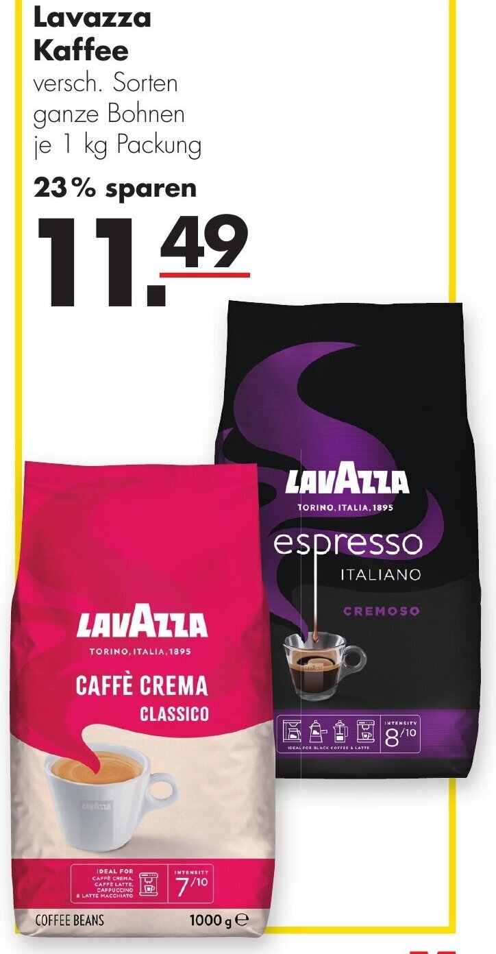 Alle Lavazza Angebote Entdecken Sie das günstigste Lavazza Angebot!