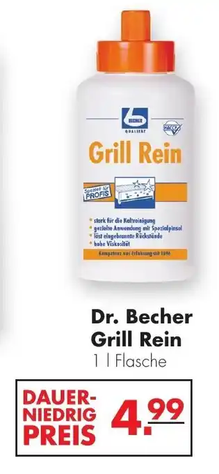 Handelshof Dr. Becher Grill Rein 1L Angebot