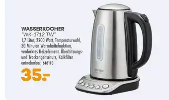 Möbel Kraft Wasserkocher wk-1712tw Angebot