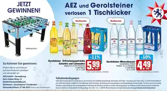 AEZ AEZ u. Gerolsteiner veriosen 1 Tischkicker Angebot