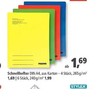 Pfennigpfeiffer Schnellhefter Angebot