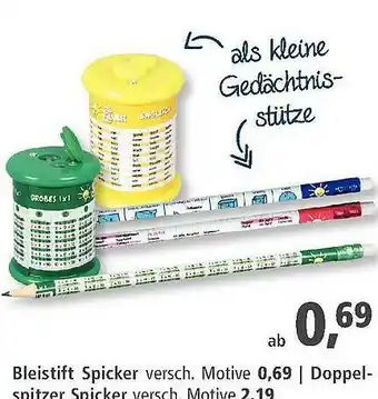 Pfennigpfeiffer Bleistift Spicker Oder Doppelspitzer Spicker Angebot