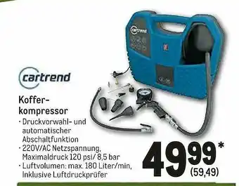 METRO Cartrend Koffer Kompressor Angebot