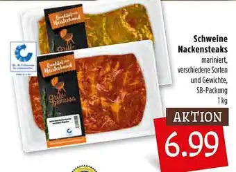 Kupsch Schweine Nackensteaks 1kg Angebot