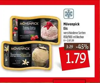 Kupsch Mövenpick Eis 850-900ml Angebot