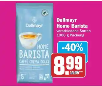 AEZ Dallmayr Home Barista 1kg Angebot