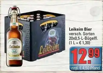 alldrink Leikeim Bier 20x0,5L Angebot