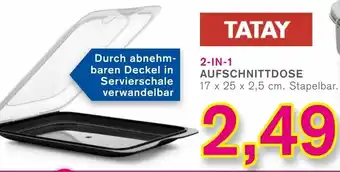 KODi Tatay 2in1 Aufschnitdose Angebot