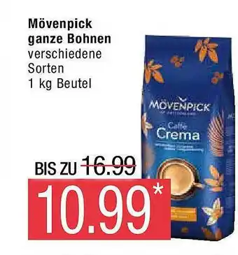 Marktkauf Mövenpick ganze bohnen Angebot