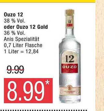 Marktkauf Ouzo 12 oder ouzo 12 gold Angebot