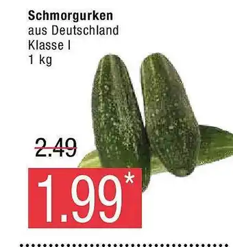 Marktkauf Schmorgurken Angebot