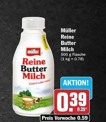 AEZ Müller reine butter milch Angebot