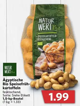 Combi Ägyptische Bio Speisefrükartoffeln 1,5kg Beutel Angebot