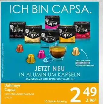 Selgros Dallmayr capsa Angebot