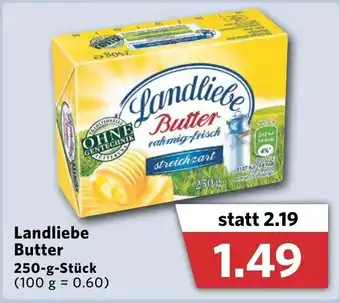 Combi Landliebe Butter 250g Angebot