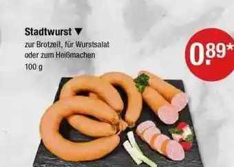 V Markt Stadtwurst Angebot