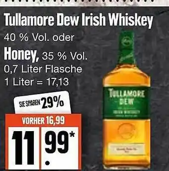 Edeka Frischemarkt Tullamore dew irish whiskey Angebot