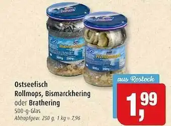 Markant Ostseefisch rollmops, bismarckhering oder brathering Angebot