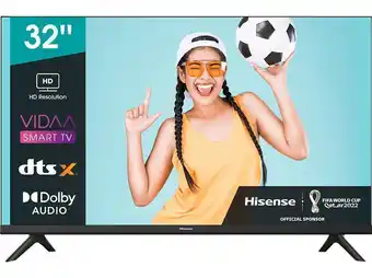 MediaMarkt Hisense 32a4bg led tv (flat, 32 zoll / 80 cm, hd-ready, smart tv, vidaa u4) Angebot