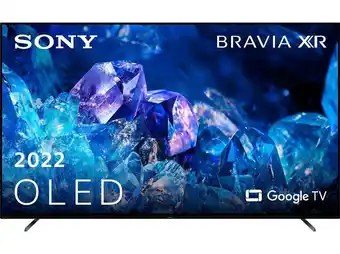 MediaMarkt Sony bravia xr-77a80k oled tv (flat, 77 zoll / 195 cm, 4k, smart tv, google tv) Angebot