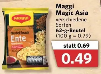 Combi Maggi Magic Asia 62g Beutel Angebot