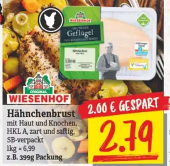 NP Discount Wiesenhof Hähnchenbrust 399g Packung Angebot