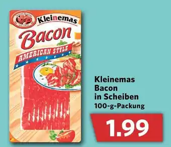 Combi Kleinemas Bacon in Scheiben 100g Angebot