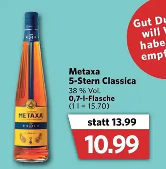 Combi Metaxa 5 Stern Classica 0,7L Angebot