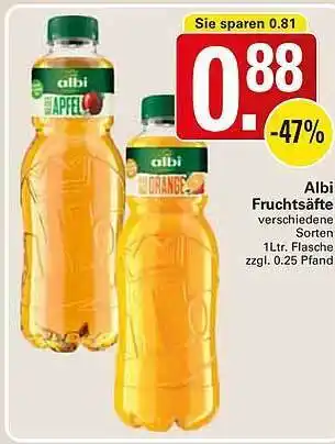 WEZ Albi fruchtsäfte Angebot