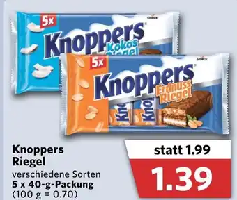 Combi Knoppers Riegel 5x40g Angebot