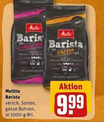 REWE Melitta barista Angebot