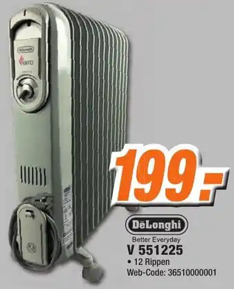 K+B Expert DēLonghi Ölradiatoren V 551225 Angebot