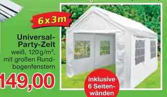 Jawoll Universal Party-Zelt 6x3m Angebot