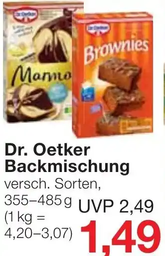 Jawoll Dr. Oetker Backmischung 355-485 g Angebot